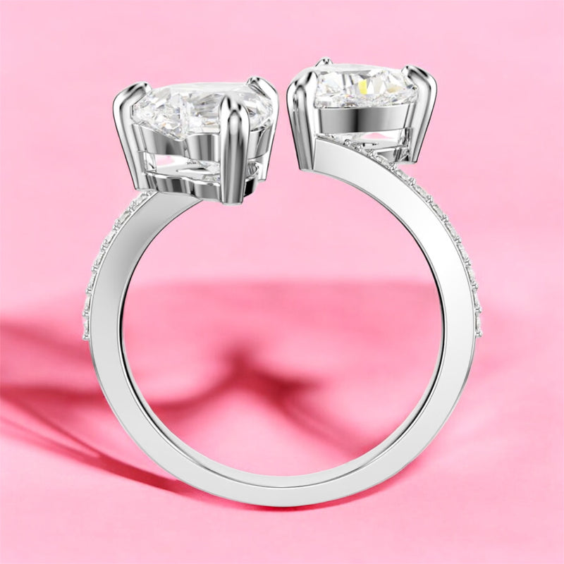 Bague 2 cœur 💕
