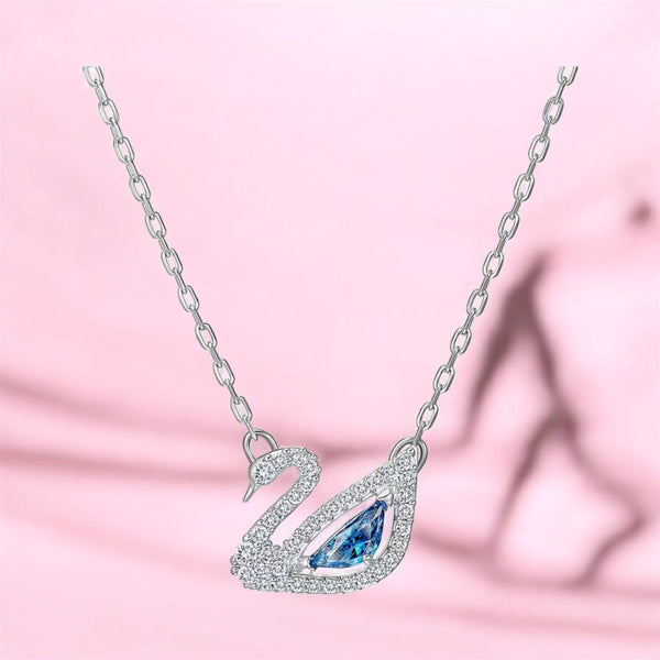 Collier Cygne Bleu 🦢🩵